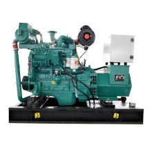 Agua de mar refrigerado abierto Tipo de silencio solo fase Weichai Kubota Brand Marine Diesel Generator